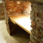 Interior Stack Stone Wall